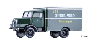 TILLIG 19011 - TT LKW H3A Kofferaufbau VEB Deutsche Spedition